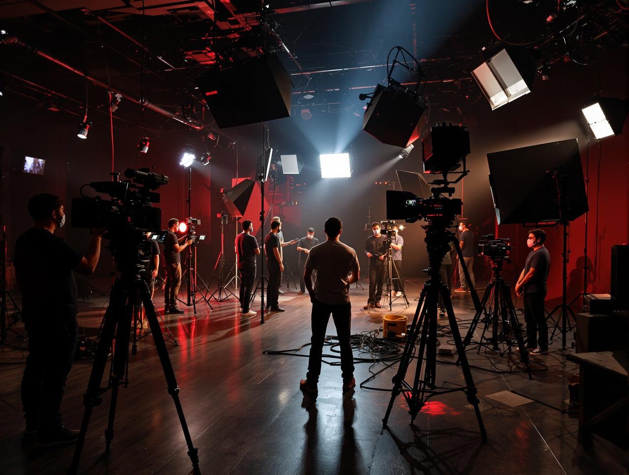 蓝莓视频制作现场